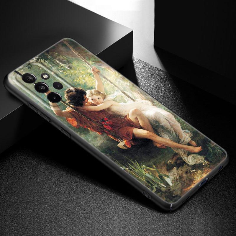 Renaissance Art Painting Phone Case For Samsung Galaxy A21 A30 A50 A52 S A13 A22 A32 A33 A53 A73 5G A11 A12 A31 A51 A70 A71 A72