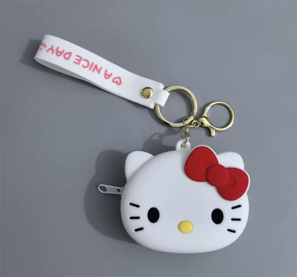 Sanrio Cartoon Silicone Coin Purse - Cute Children's Storage Bag