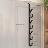 Easy Installation Door Hook-Strong Metal Coat Rack, Suitable for Clothes, Hats and Bags-Space Saving Design, Suitable for Bedroo