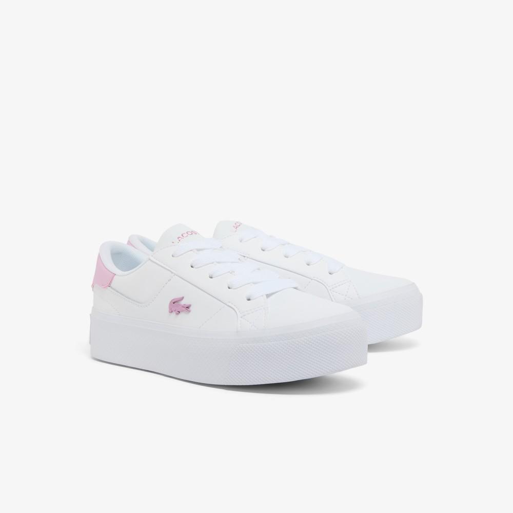 Lacoste Women's Ziane Platform Leather Sneakers RZ7021W56G1Y9