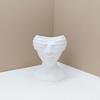 Stylish Flowerpot Silicone Mold Concrete Mould Human Face Shape Flowerpot Molds Cements Mould Silicone Material for Vase