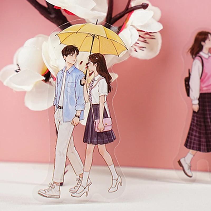 Mr. Paper 60Pcs/bag Breeze and Sweet Series PET Waterproof Sticker Pack Cute Things Stickers DIY Handbook Photo Frames Albums