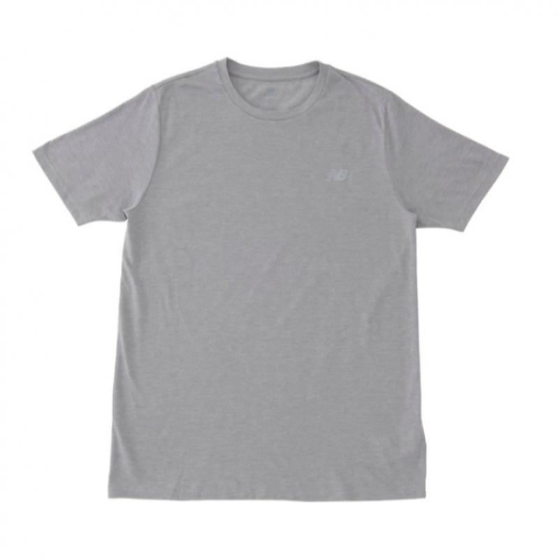 New Balance Short Sleeve Tee Lqj Nbnefcog01 15 Sports Essential Heathertech Short Sleeve Tee