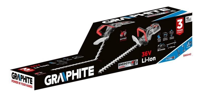 BATTERY HEDGE TRIMMER 36V ENERGY+ - T 58G042