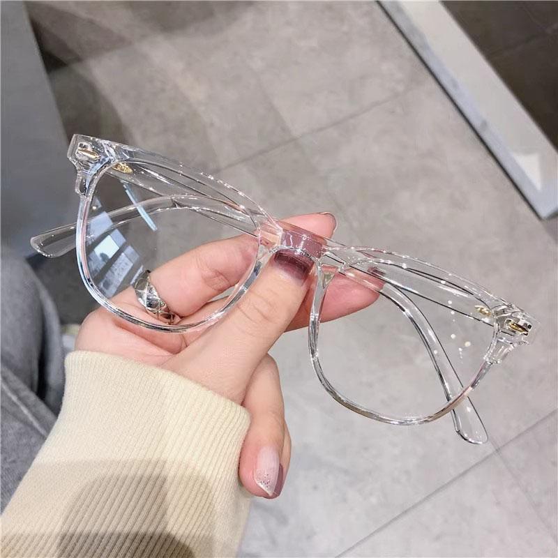 Fashion Leopard Frame Spectacles Glasses Anti-Blue Light Clear Lens Eyewear Frames For Daily Office Reading Life Accessories