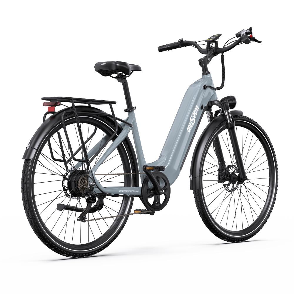 Onesport OT05 Pro Electric Bike 250W, 36V 22.5AH battery, range 140 km, Shimano 7-speed, Torque sensors, LCD screen with Bluetooth, 2025,aldult