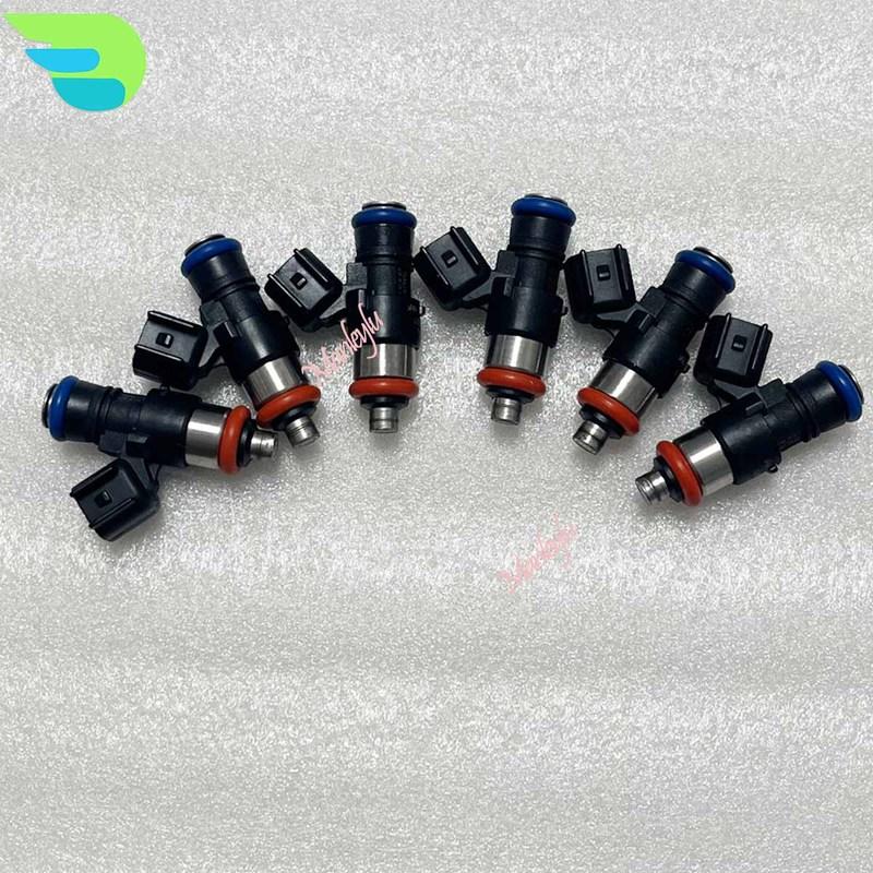 6pcs Fuel Injector For Mazda CX-9 Ford Edge Flex Taurus Lincoln Mercury 0280158091 842-12353 ZZJ1-13-250A 84212353 ZZJ113250A