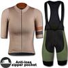 Set Tricouri Ciclism Phtxolue Îmbrăcăminte Set Ciclism Bărbați Femei Fermoar Anti-Pierdere Pro Haine Bicicletă Anti-UV Costum Kit Echipament Bicicletă MTB