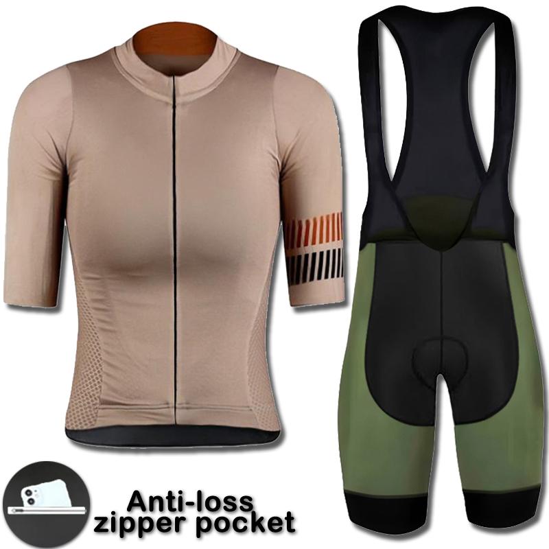 Set Tricouri Ciclism Phtxolue Îmbrăcăminte Set Ciclism Bărbați Femei Fermoar Anti-Pierdere Pro Haine Bicicletă Anti-UV Costum Kit Echipament Bicicletă MTB