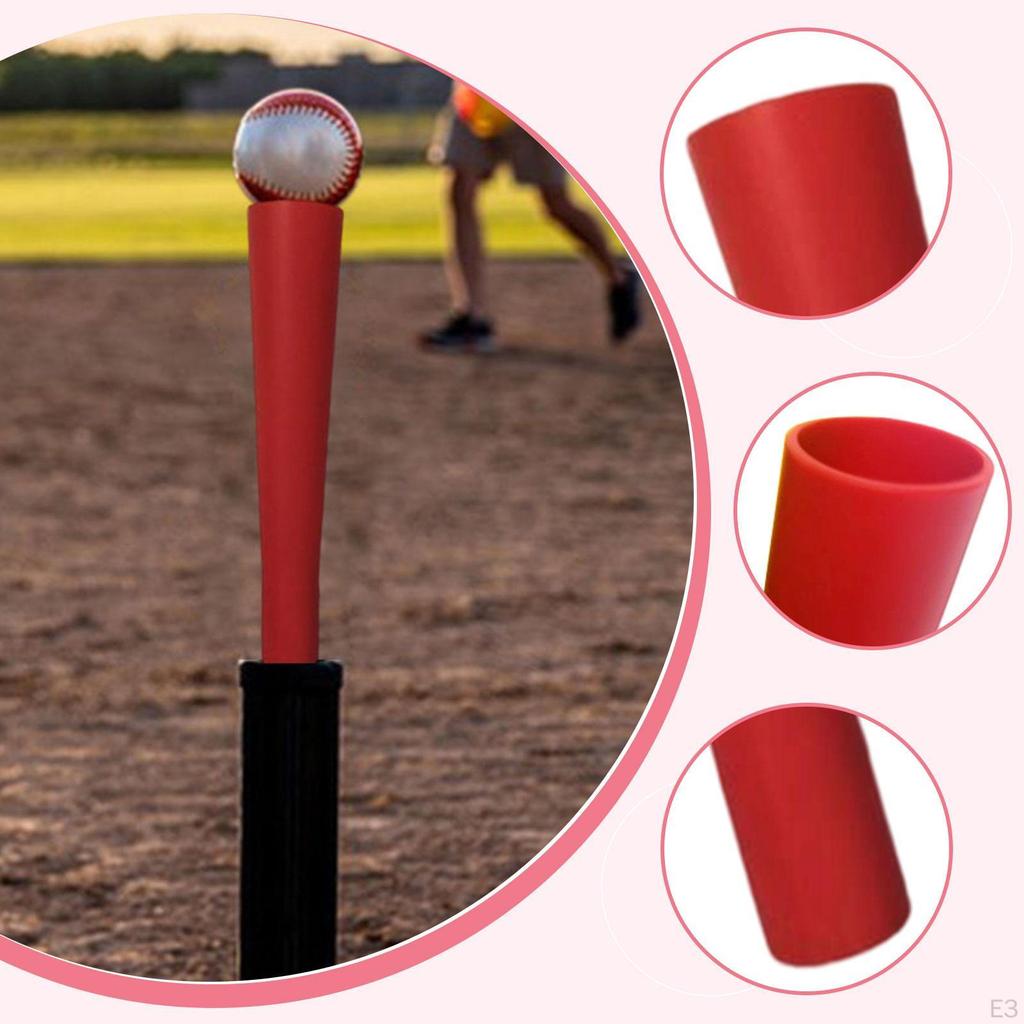 Batting Tee Topper Replacement Ball Rest Cup Basic Rubber for Hitting Balls Exercise