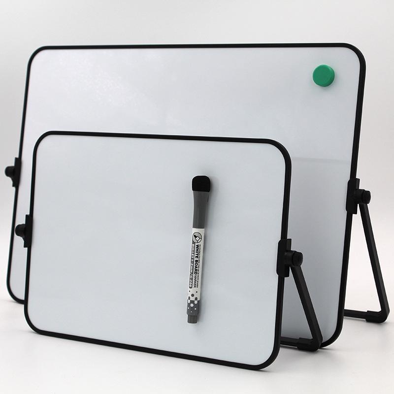 Double-Sided Magnetic Erasable Whiteboard: Ideal for Kids' Handwriting, Teaching, Memo, and Drawing.