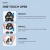 Xiaomi ENCHEN BlackStone 6 Electric Shaver – 3D Floating Heads, Wet & Dry Cordless Shaver with Travel Lock