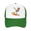 Berretto da Baseball a Rete Gioco Subway Surfers Uomo Donna Cappello Trucker Operaio Regolabile Poliestere Cappelli da Golf Autunno Berretti Trucker