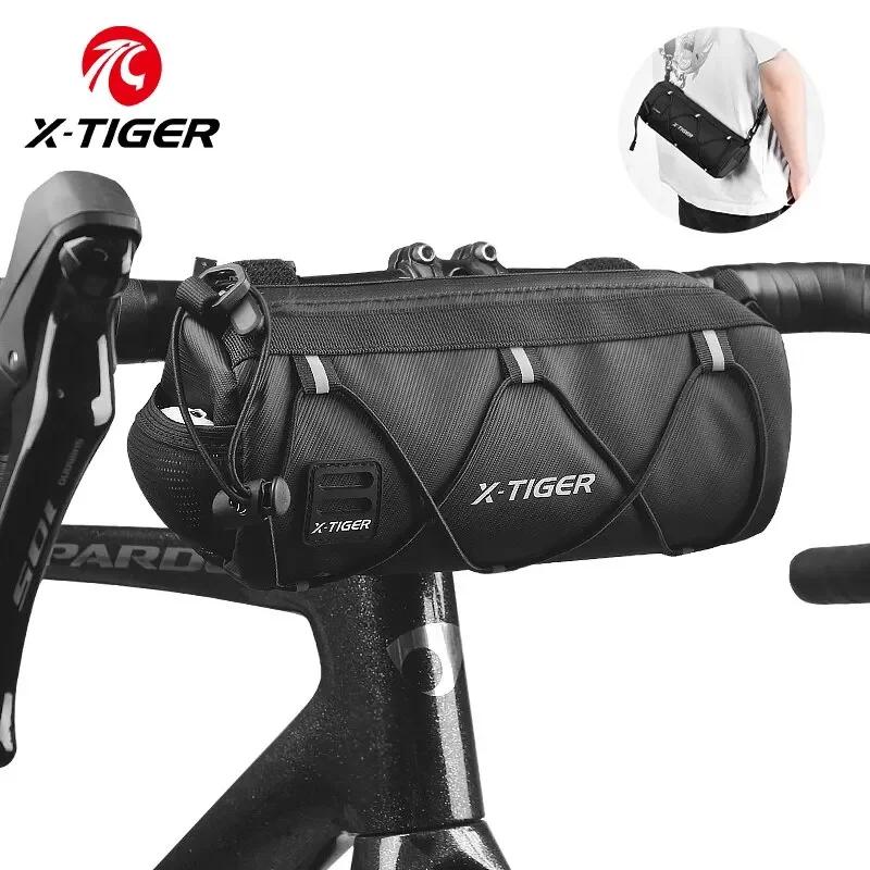 X-TIGE Cycling Bike Bag Handlebar Multi-Purpose Waterproof MTB Road Bike Frame Tube Bag Shoulder Bag Rucksack Tote Bag Bike Bag Other