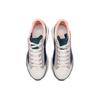 Li Ning Wave Slip Resistant Abrasion Resistant Low top Casual Shoes Women's White Blue Pink AGCP378-3