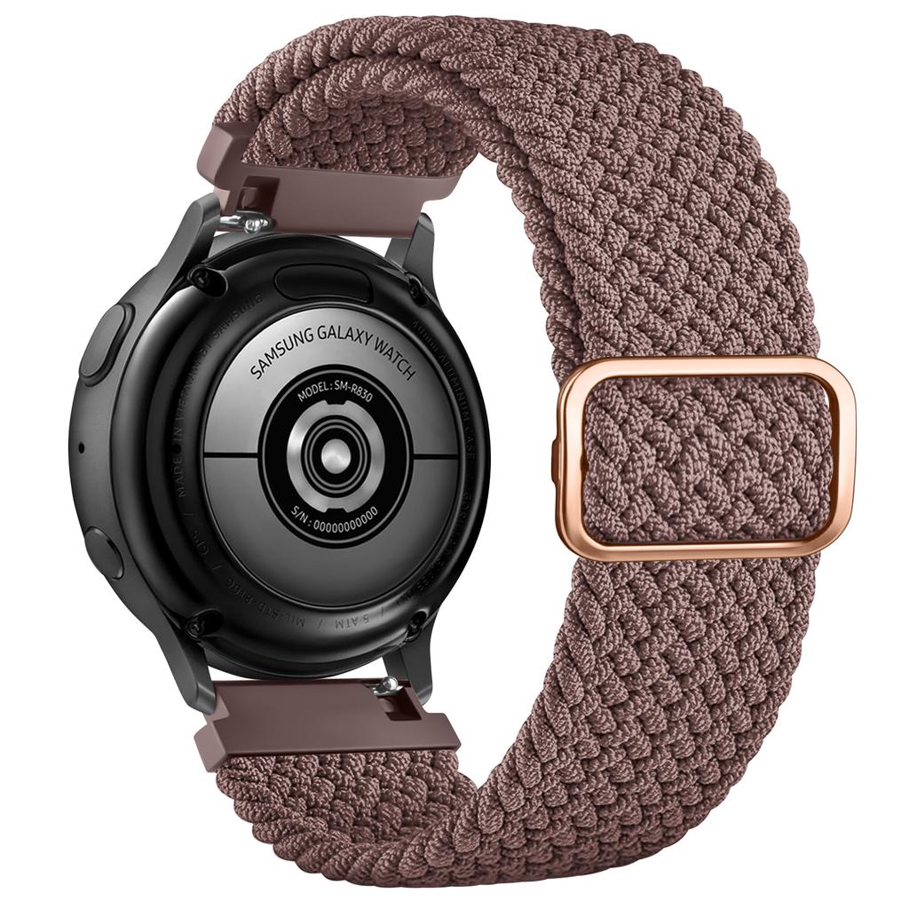 Elastic Braided Strap For Samsung Galaxy Watch 7 6 5 4 40mm 44mm/5 Pro 45mm Band For Galaxy Watch 6 4 Classic /Active 2 Bracelet