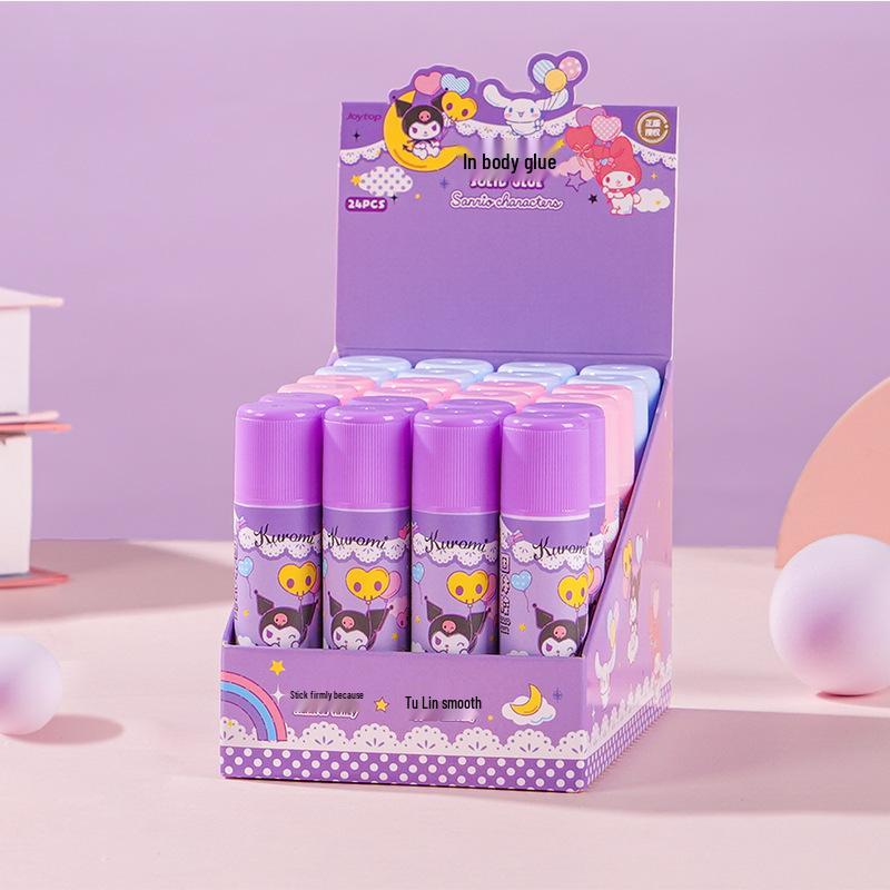 Sanrio Kuromi Cute Student Glue - Genuine PVA for Crafts & DIY