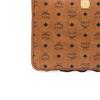 MCM Aren Zipper Closure Faux Leather Clutch Bag Medium Unisex Clutch Bag Brown Cognac MXEAAVI03CO001
