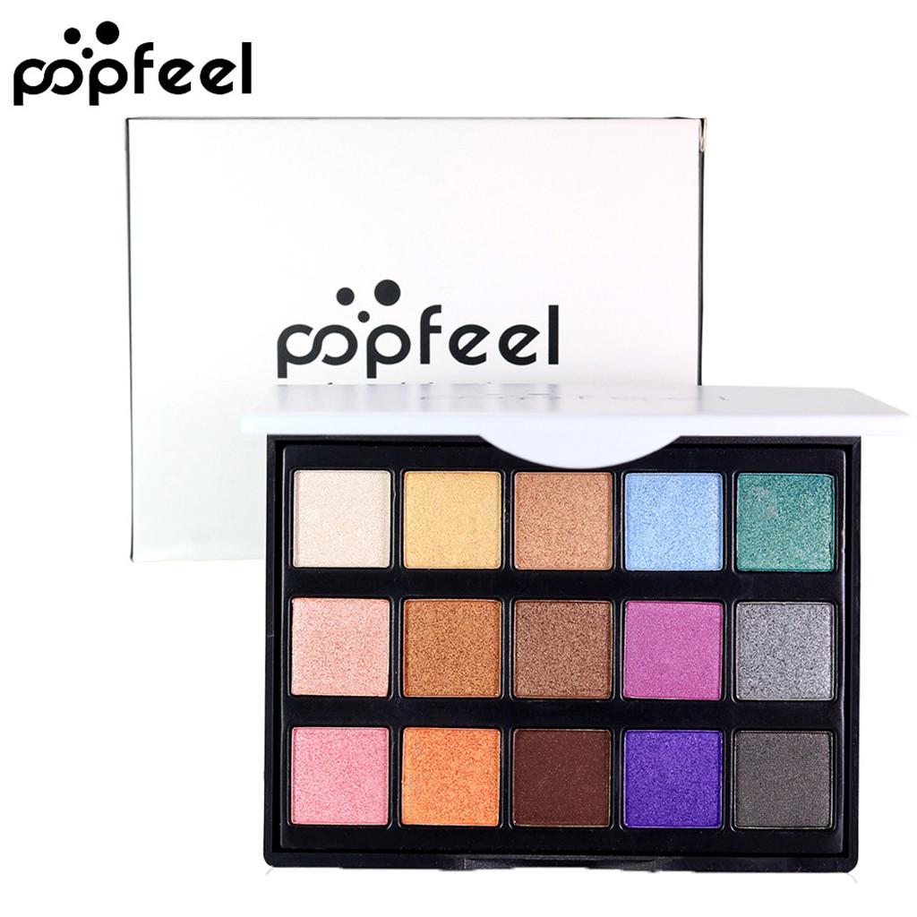 

Cosmetic Eyeshadow Makeup Set 15 Colors Eyeshadow чорний