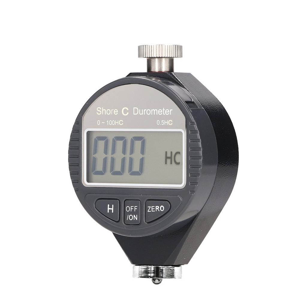 Digital Hardness Tester Portable Durometer Wide Measuring Range Hardness Test Meter for Leather Rubber