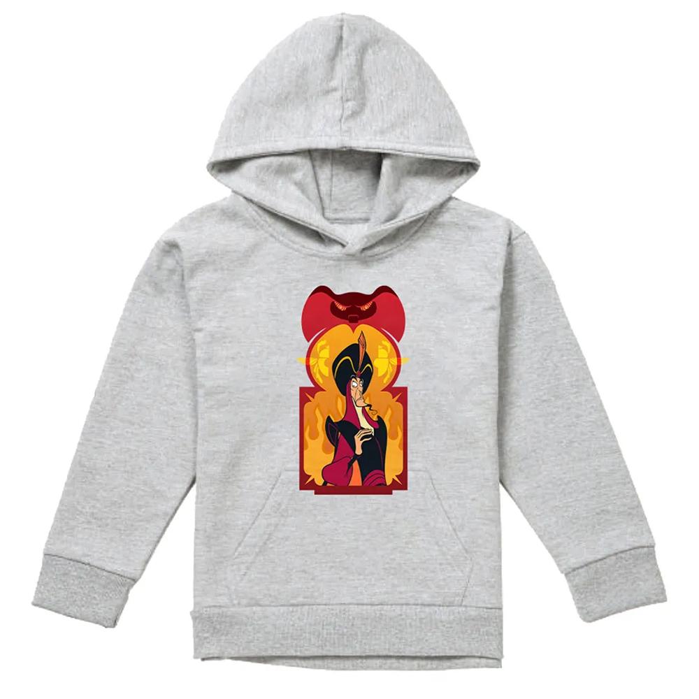Aladdin Childrens/Kids The Evil Sorcerer Jafar Heather Hoodie