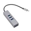 4 Port USB C Data Hub Professional Efficient High Speed 5Gbps 4xUSB3.0 USB Hub for Windows for Linux System