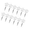12Pcs 70mm Photo Clip Multi Shape Wire Picture Clip Decorative Note Clips  Photo Display