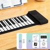 Smart 88-Key Foldable Electronic Piano Keyboard for Beginners - Portable and Multifunctional
