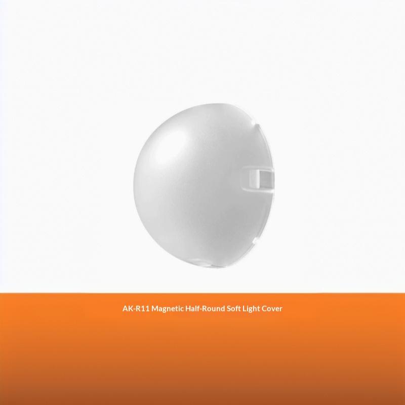 AK-R11 Magnetischer Kuppel-Diffusor Einfache Montage Ersatz Weicher Natürlicher Lichteffekt für Aufsteckblitz Produktfotografie