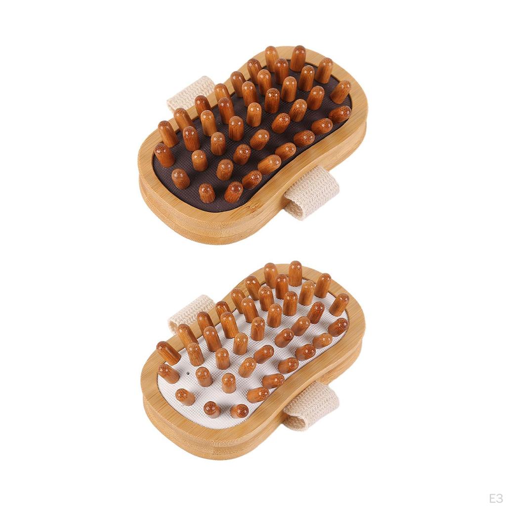 Wooden Body Massage Brush, Portable Muscle Relaxation Device