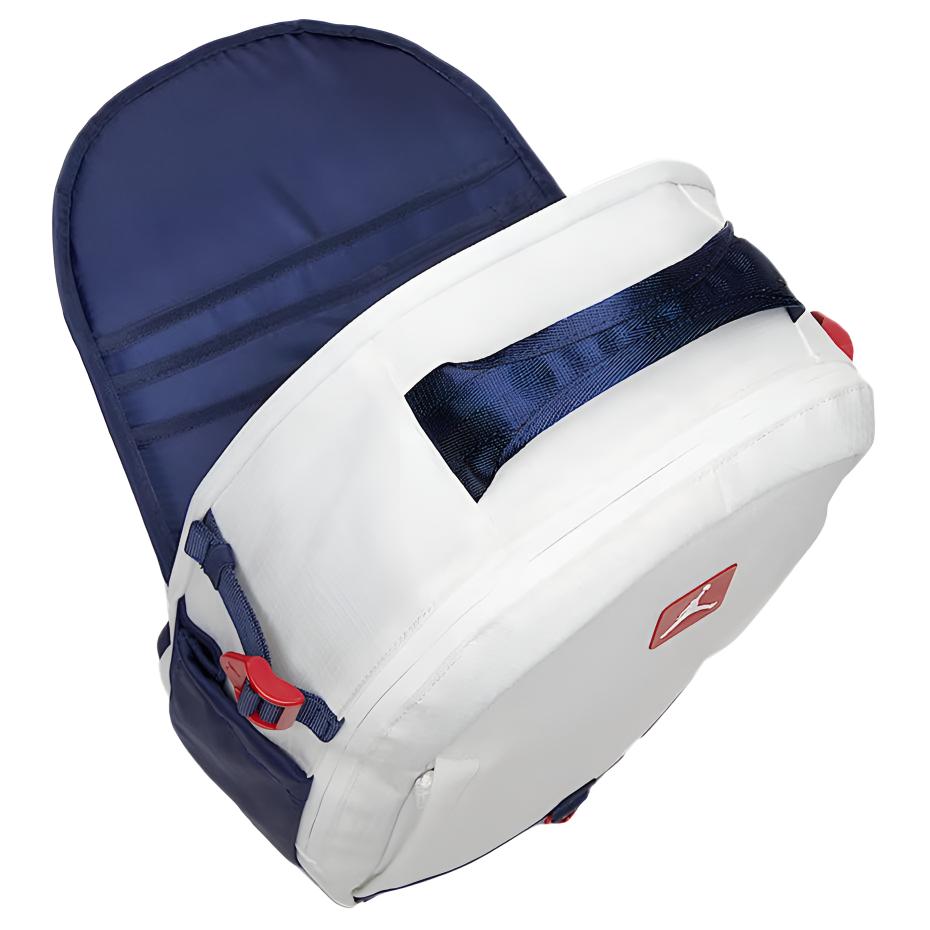 Jordan Fashion Sports Polyester Logo Backpack Unisex backpack White JD2523028AD-001