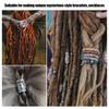 Exquisite Dreadlocks Beads DIY Hair Braiding Beard Beads DIY Jewelry Pendant Decoration