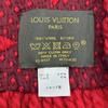 Great LOUIS VUITTON Scarf Esharp Logomania Monogram wool Women M72432 Used