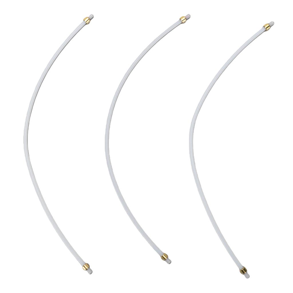 3PCS Milk Tube Fit for Delonghi Coffee Machine 4mm Stainless Steel Plastic Milk Frother Hose Tubing Coffee Machine
