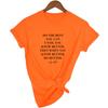 Know Better Do Better Print Women Harajuku T Shirt Black Women Streetwear Female Tops Graphic Tee