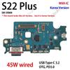 USB Board Dock Charger Connector Port Flex Cable For Samsung Galaxy Korea S25 S24 S23 S22 S21 S20 Plus Ultra G991N S931N Korea