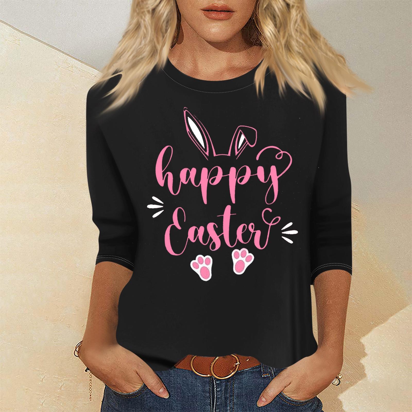 

Женская мода повседневный свитер с семью рукавами и принтом ко Дню святого Валентина L чёрный