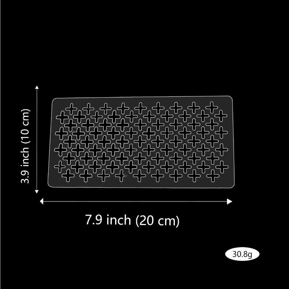 Acrylic Sashiko Stencil Template, Reusable Embroidery Guide for Hand Quilting and Pattern Transfer