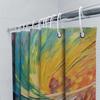 Colorful Watercolor Shower Curtain Modern Bathroom Decor For Home Decoration In Multicolor Design