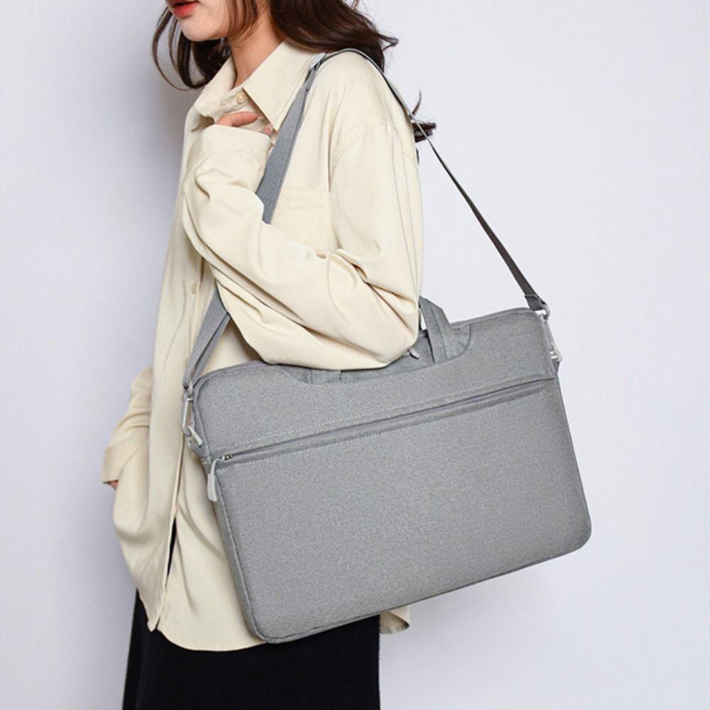 Durable 15.6 Inch Laptop Bag Sleeve Water-resistant Universal Handbag Briefcase Waterproof Computer Storage Bag Office