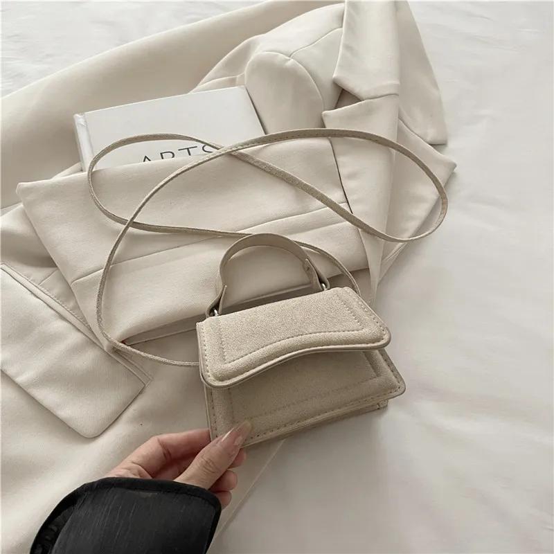 High Quality Handbag Purse Women's Bag Solid Color Shoulder Crossbody Bags Lady Messenger Small Tote for Women Autumn Winter New