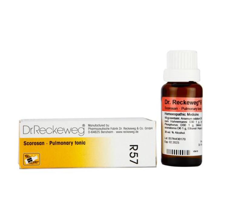 

доктор. Reckeweg R57 легеневий тонік 22 мл