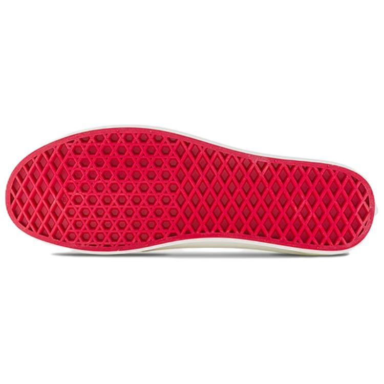 Vans Sport Low Fashion Versatile Low-Top Skate Shoes Unisex Sneakers White Red VN000D09EAS