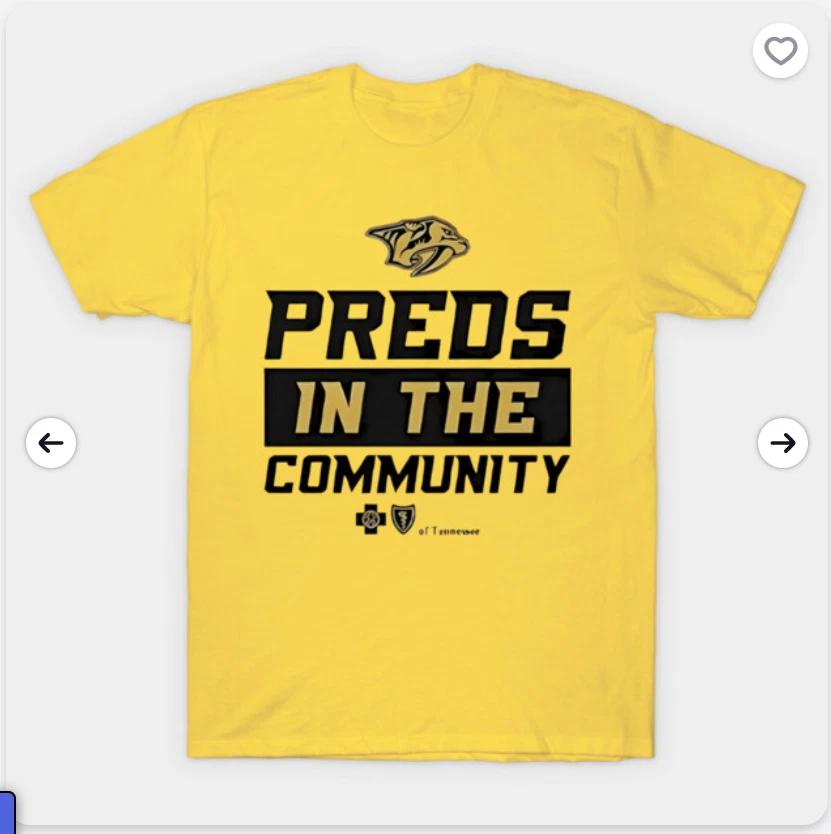 Preds In The Community T-Shirt L