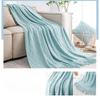 Soft - Aesthetic Throw: Versatile Blanket for All Seasons, Perfect for Midday Naps, AC Rooms & Leg Warming
