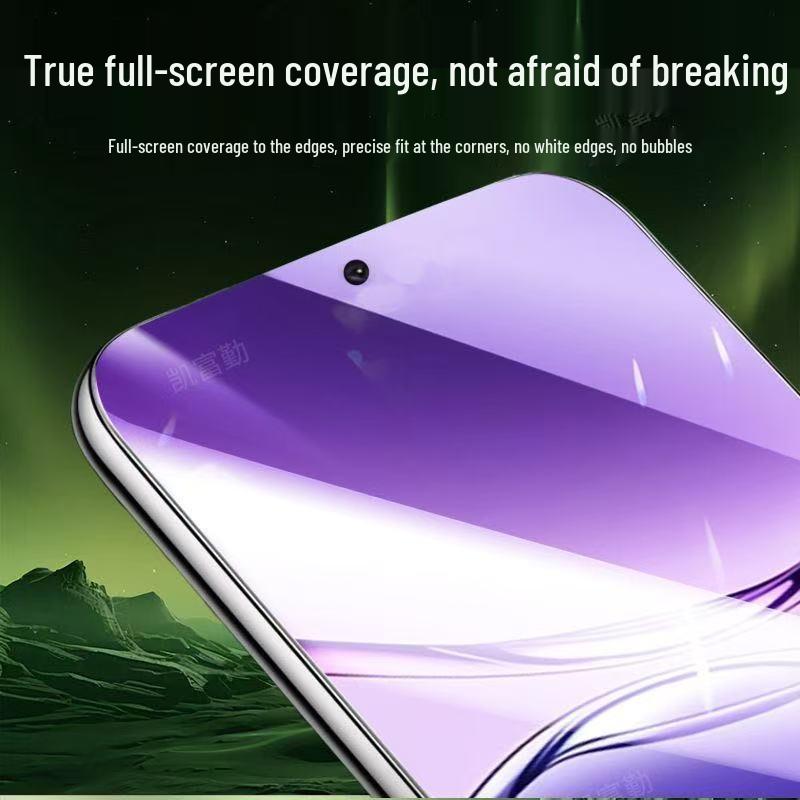 OPPO A5/A6 Tempered Anti-Blue Light 5G Full Screen Protector, Anti-Drop, HD Clarity, Vitality Edition