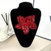 Three-dimensional Flower Colorful Beaded Sequins DIY Clothing 3D Flower Patch  Cloth