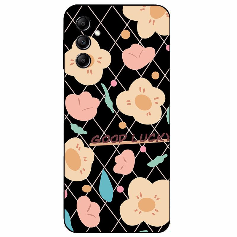 For Samsung A14 4G A 14 M14 5G Case Painted TPU Soft Silicone Black Funda for Samsung Galaxy A14 A145F Bumper GalaxyA14 M 14 Bag