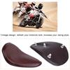 3 Inch Motorcycle Leather Solo Seat W  Mount Spring Bracket for Chopper Bobber Custom
