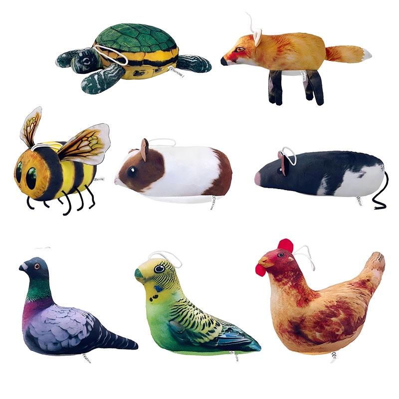 Realistisches Plüschtier Grenzüberschreitende Simulation Taube Huhn Vogel Stofftier